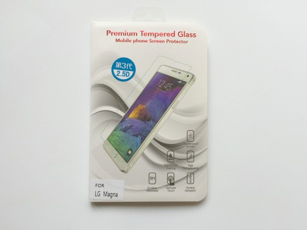 Стъклен удароустойчив протектор за LG Magna H500F